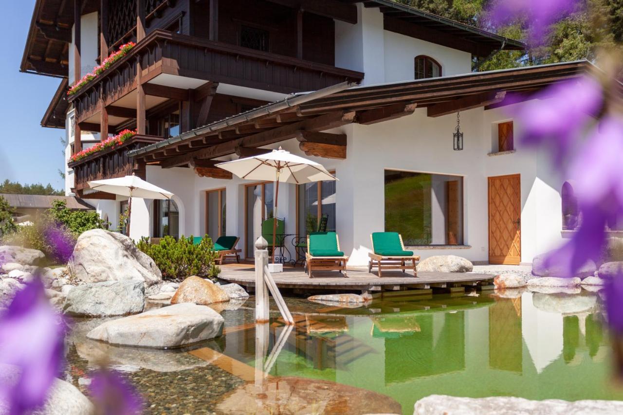 Hotel Laerchenhof Natur Seefeld in Tirol Bagian luar foto